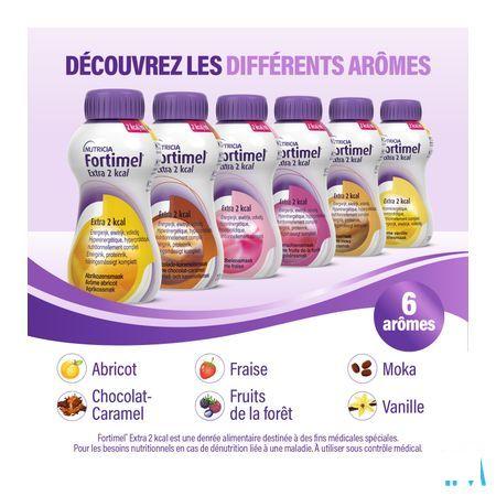 Fortimel Extra 2Kcal Aardbei 4X200 ml  -  Nutricia