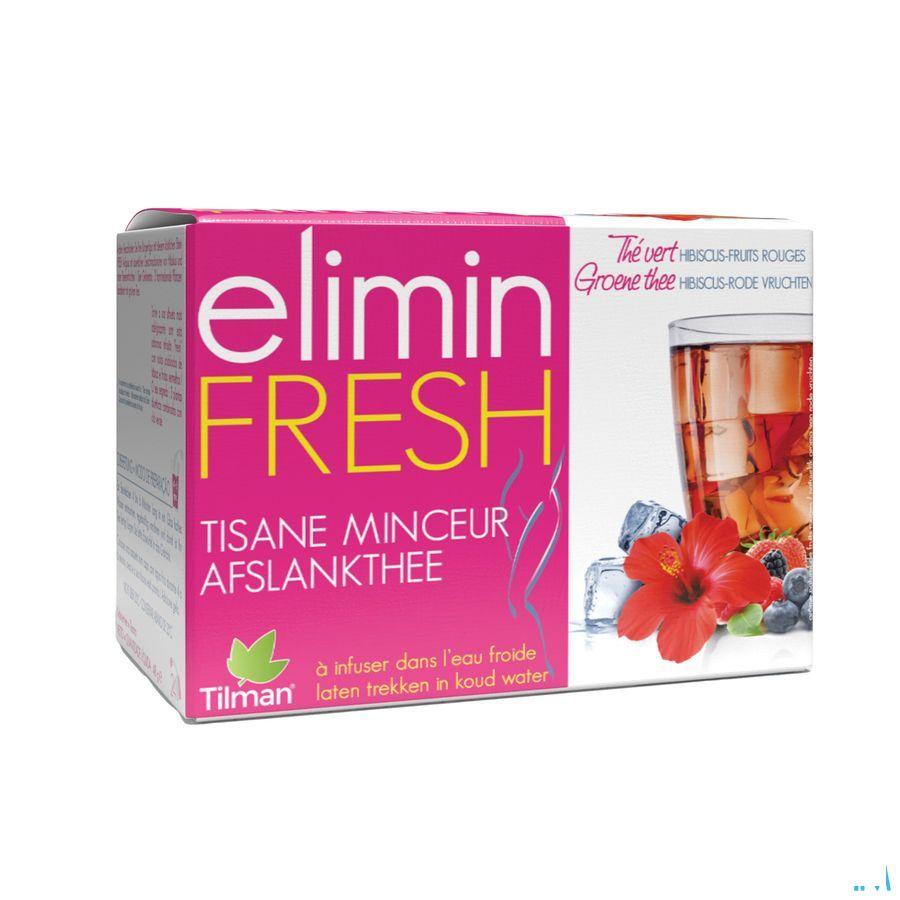 Elimin Fresh Hibiscus- Rode Vruchten Tea-bags 24  -  Tilman