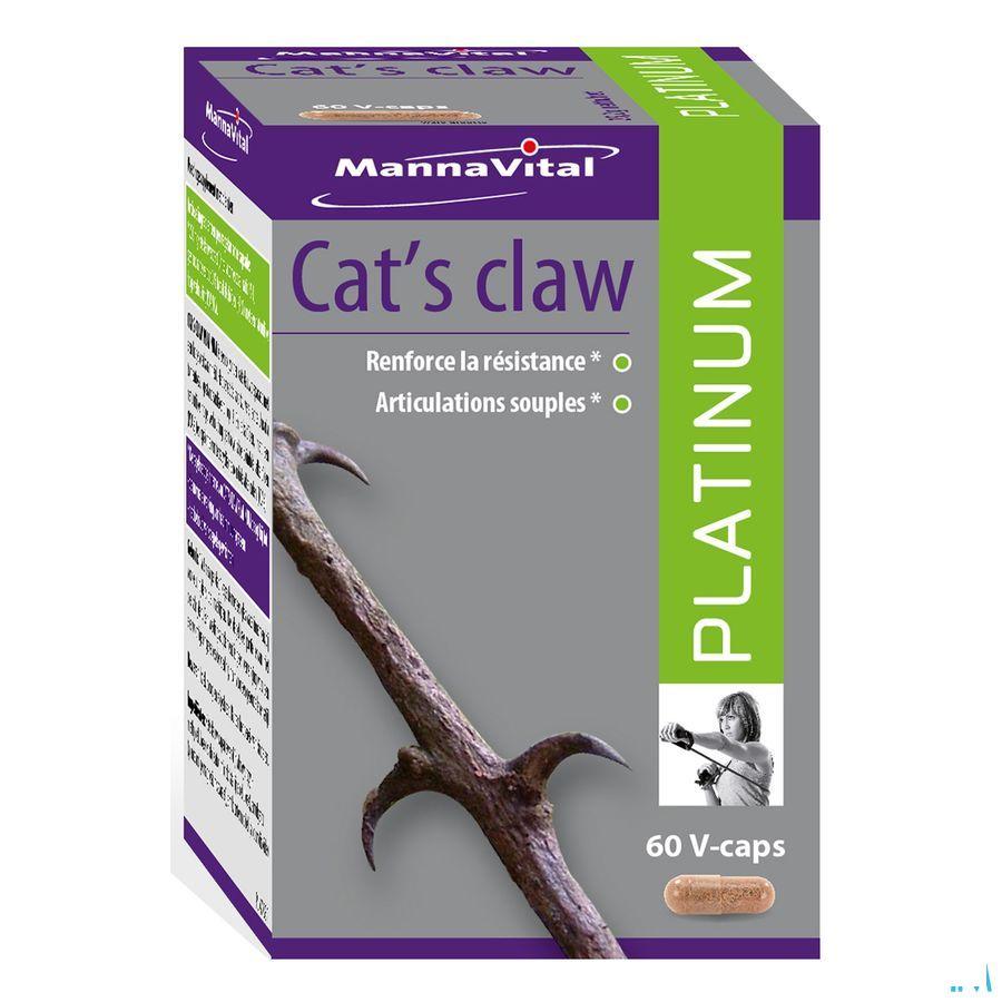 Mannavital Cats Claw Platinum V-Capsule 60