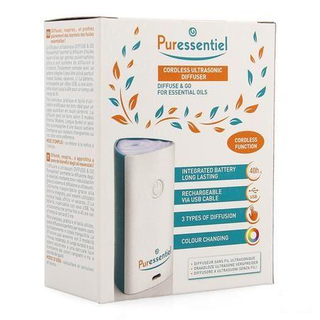 Puressentiel Verstuiver Ultrasoon Diffuse & go  -  Puressentiel