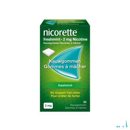 Nicorette Freshmint Gomme Mach 30x2 mg