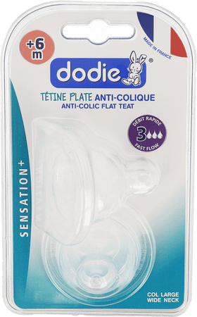 Dodie Speen Plat Grote Hals Sil. Debiet3 + 6m