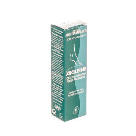 Akileine Groen Voetcreme Anti transp.tube 50 ml 103020  -  Asepta