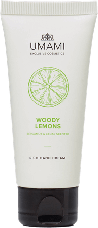 Umami Woody Lemons Bergamot&Ceder Hand Cream 50 ml