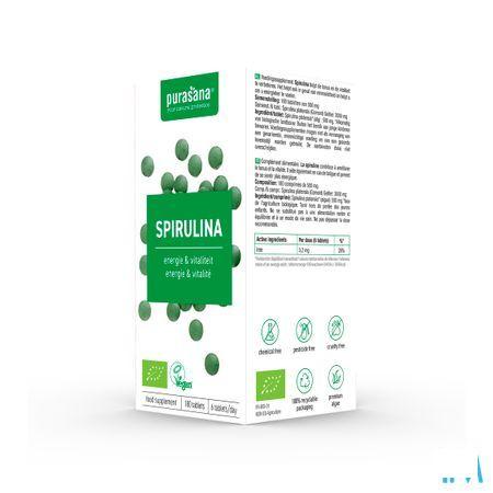Purasana Spirulina Bio Tabletten 180