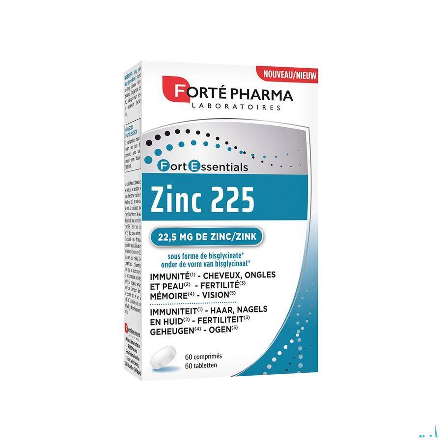Zinc 225 Comp 60  -  Forte Pharma
