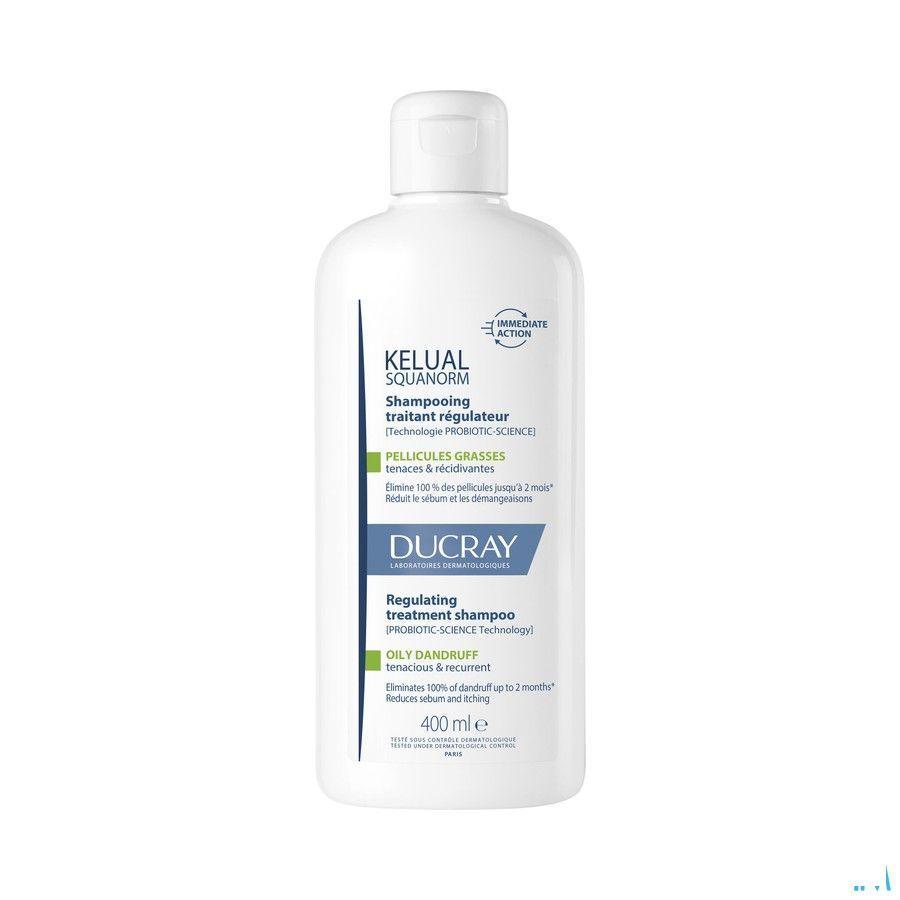 Ducray Kelual Squanorm Shampoo Vette Schilfers 400 ml