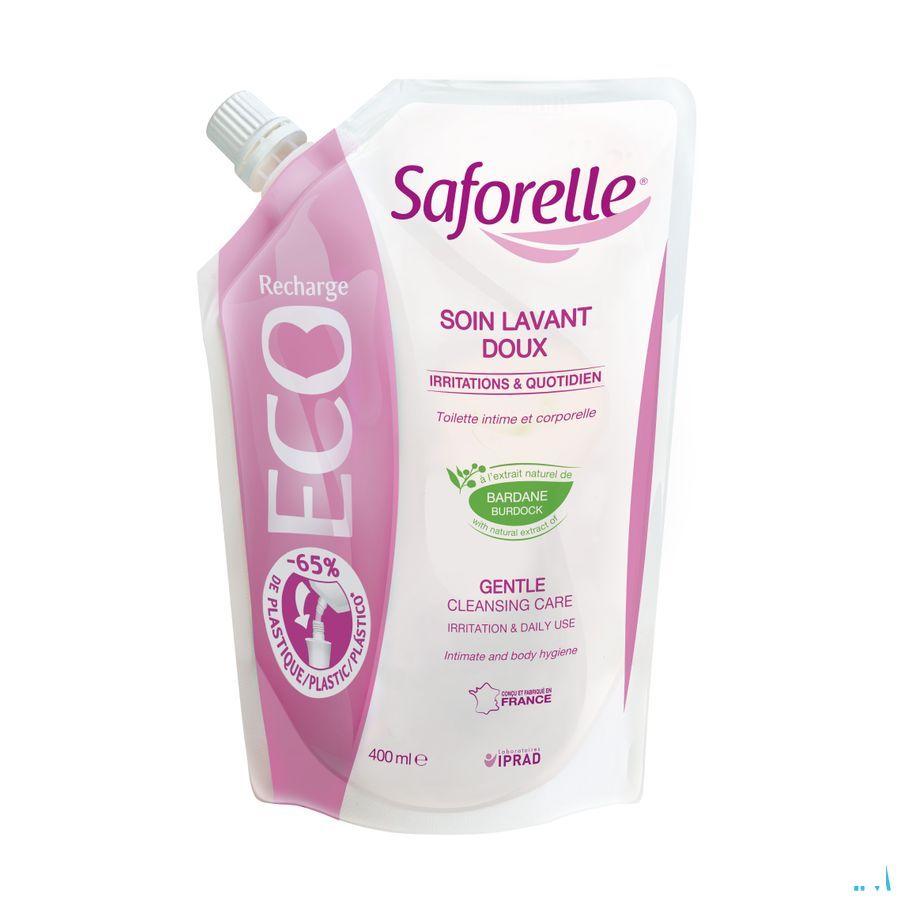 Saforelle Soin Lavant Doux Eco Recharge 400 ml