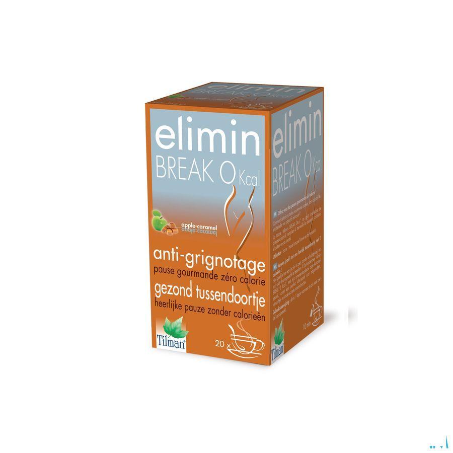 Elimin Break 0% Appel-karamel Tea-bags 20  -  Tilman