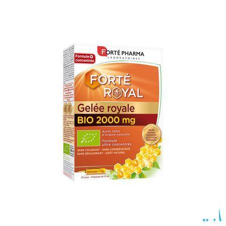 Koninginnengelei Bio 2000Mg Amp 20X10ml  -  Forte Pharma