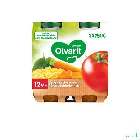 Olvarit Vegetarische Pasta 2x250 gr 12m05  -  Nutricia
