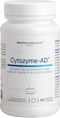 Biotics Cytozyme-AD 180 tabletten  -  Energetica Natura