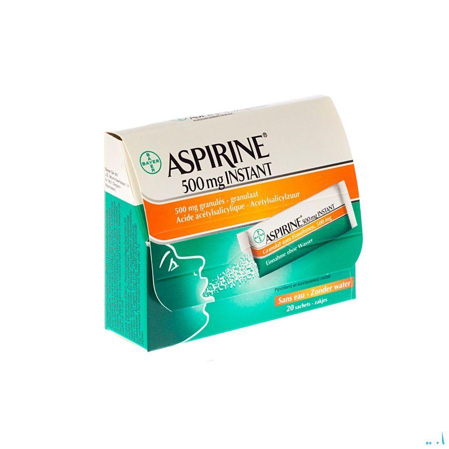 Aspirine Instant 500 mg Zakje 20 X 500 mg