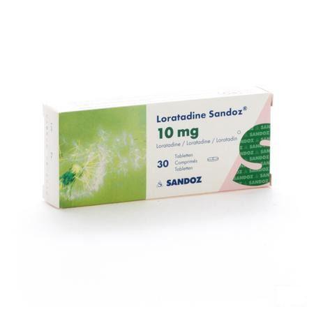 Loratadine Sandoz Tabletten 30 X 10 mg 