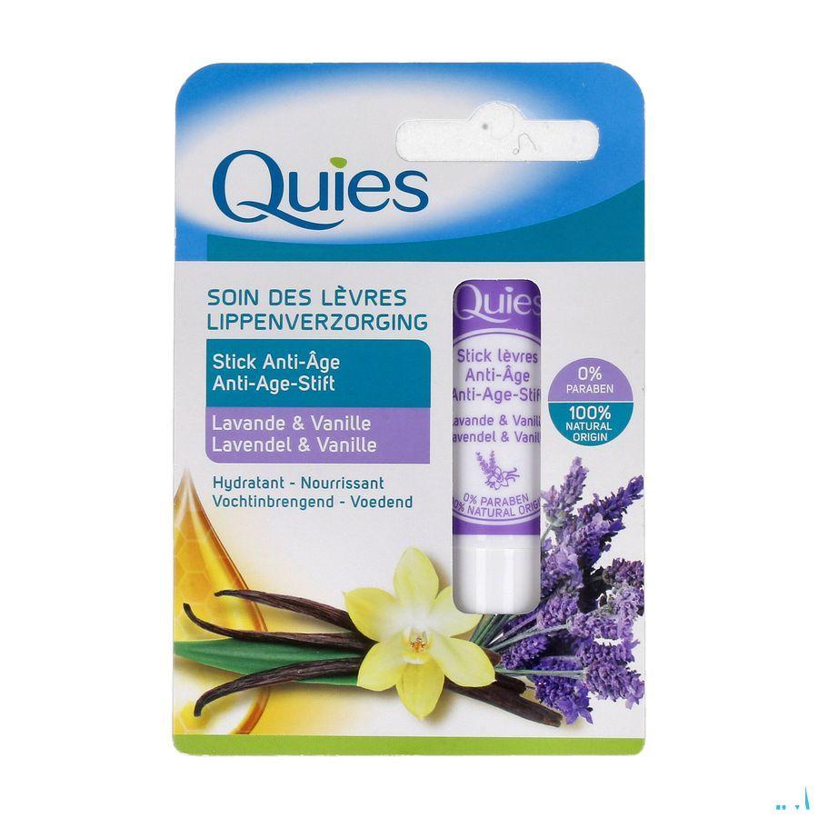Quies Stick Levres Anti age Lavande&vanille  -  Quies