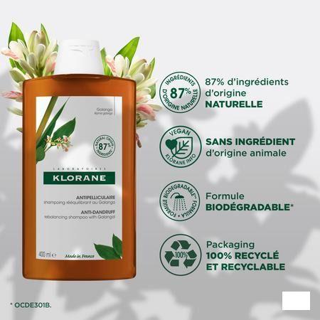 Klorane Capilaire Shampoo Galanga 400 ml