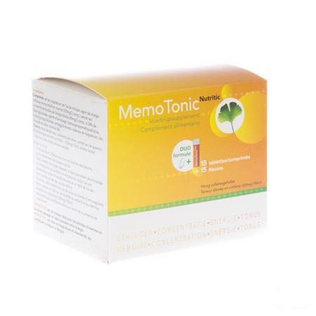 Memotonic 15 Comprimes + 15 Flacons 5761  -  Revogan