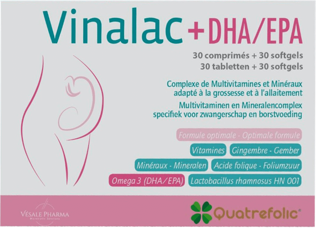 Vinalac Dha/Epa Caps 30 + 30 Formule Optimisee