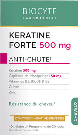 Biocyte Keratine Forte Anti chute Capsule 40  -  Biocyte