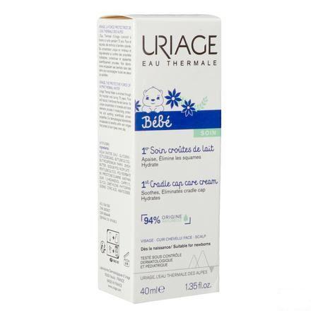 Uriage Bebe Soin Croutes De Lait Creme Tube 40 ml