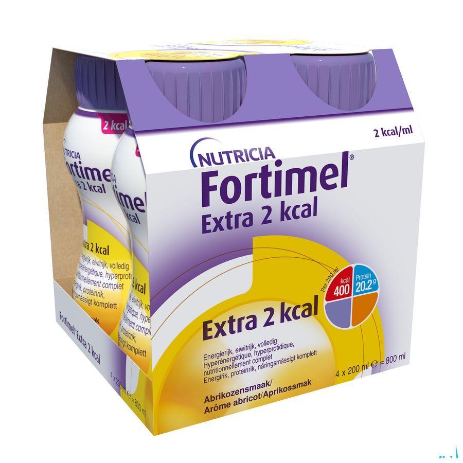 Fortimel Extra 2Kcal Abricot 4X200 ml  -  Nutricia