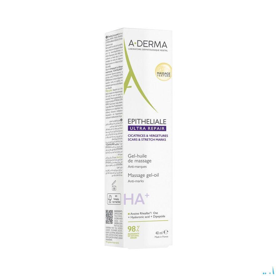 Aderma Epitheliale Ah Gel-Huile Massage 40 ml  -  Aderma