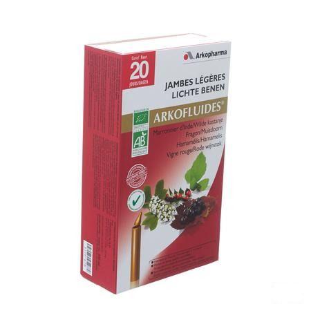 Arkofluide Lichte Benen Bio Unicadoses 20  -  Arkopharma