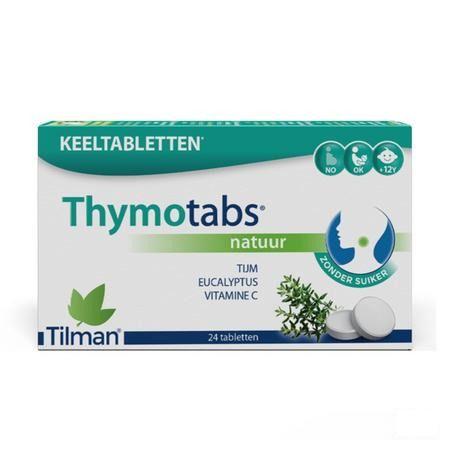 Thymo Tabletten Natuur Zuigtabl 24  -  Tilman