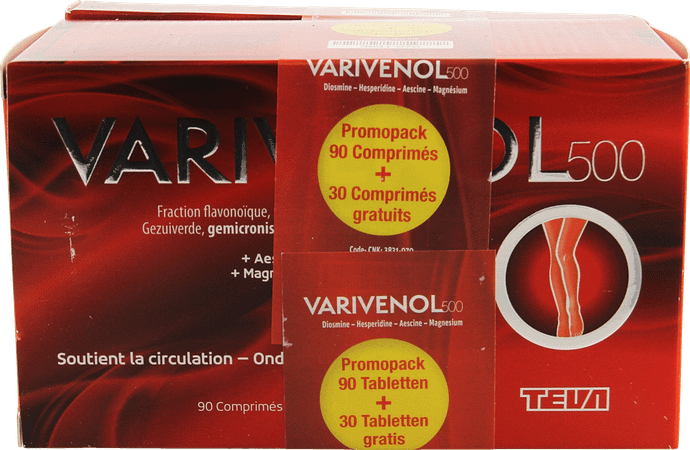 Varivenol Comprimes 90 + Comprimes 30 