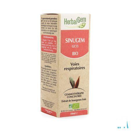 Herbalgem Sinugem Ademhalingsweg Complex Druppels 50 ml  -  Herbalgem