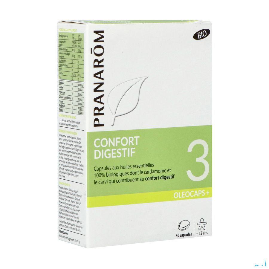 OleoCapsule + Bio 3 Maag Capsule 30  -  Pranarom