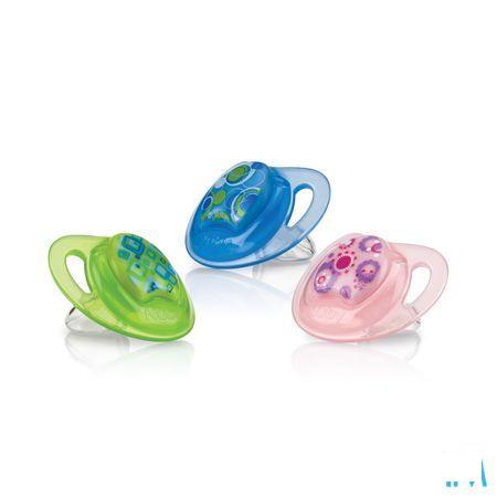 Nuby Prismac Orthodontische Fopspeen - 0-6m  -  New Valmar