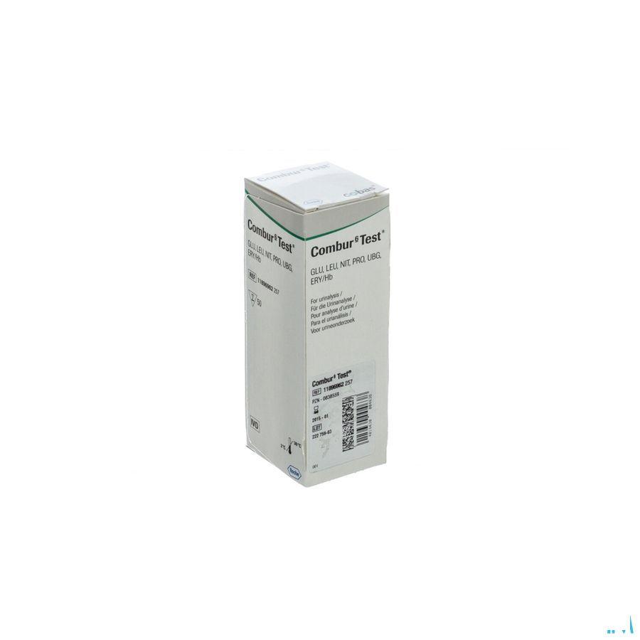 Combur 6 Test Strips 50 11896962257  -  Roche Diagnostics