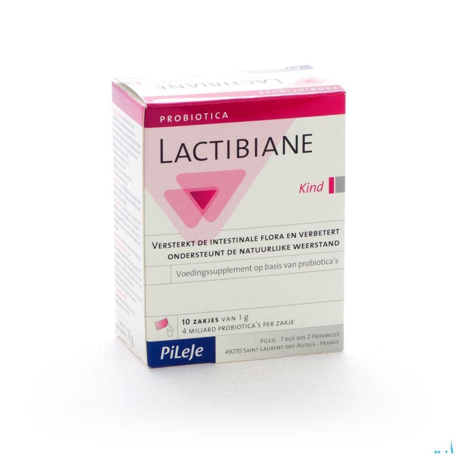 Lactibiane Kind Zakje 10x1 gr  -  Pileje