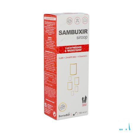 Soria Sambuxir Siroop Vlierbes 150 ml  -  Soria Bel