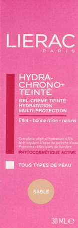 Lierac Hydra Chrono+teinte Sable Gel-creme Tube 30 ml