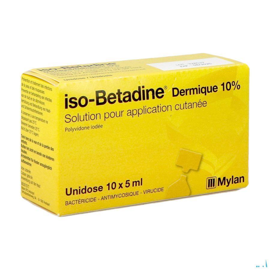 Iso Betadine Derm 10% Unidose Flacon 10x5 ml