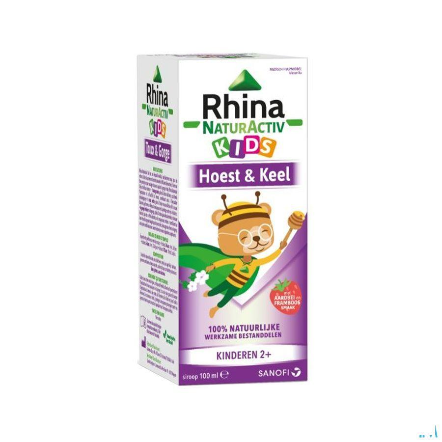 Rhina Natur Activ Toux Kids Sirop 100 ml  -  Sanofi