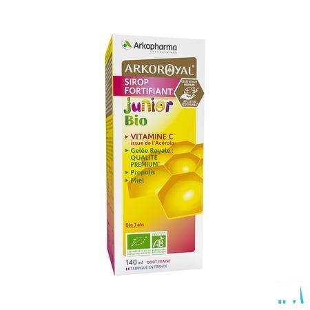 Arkoroyal Versterkende Siroop Junior Bio Fl 140 ml  -  Arkopharma