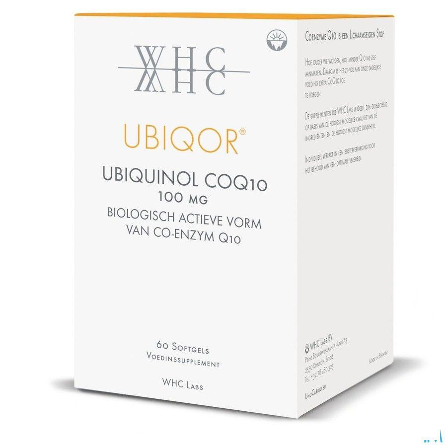 Ubiqor Ubiquinol 100 mg Softgels 60