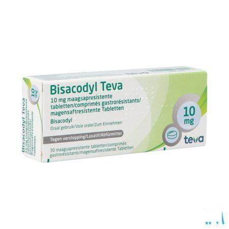 Bisacodyl Teva Dragee 30 X 10 mg 