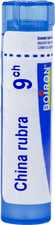 China Rubra 9CH Gr 4g  -  Boiron