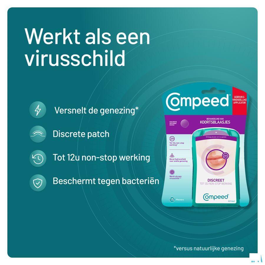 Compeed Patch Koortsblaasjes 15 Met Applicator