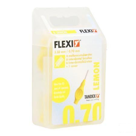 Flexi Yellow Brossette Fine Interdentaire 6  -  Deprophar
