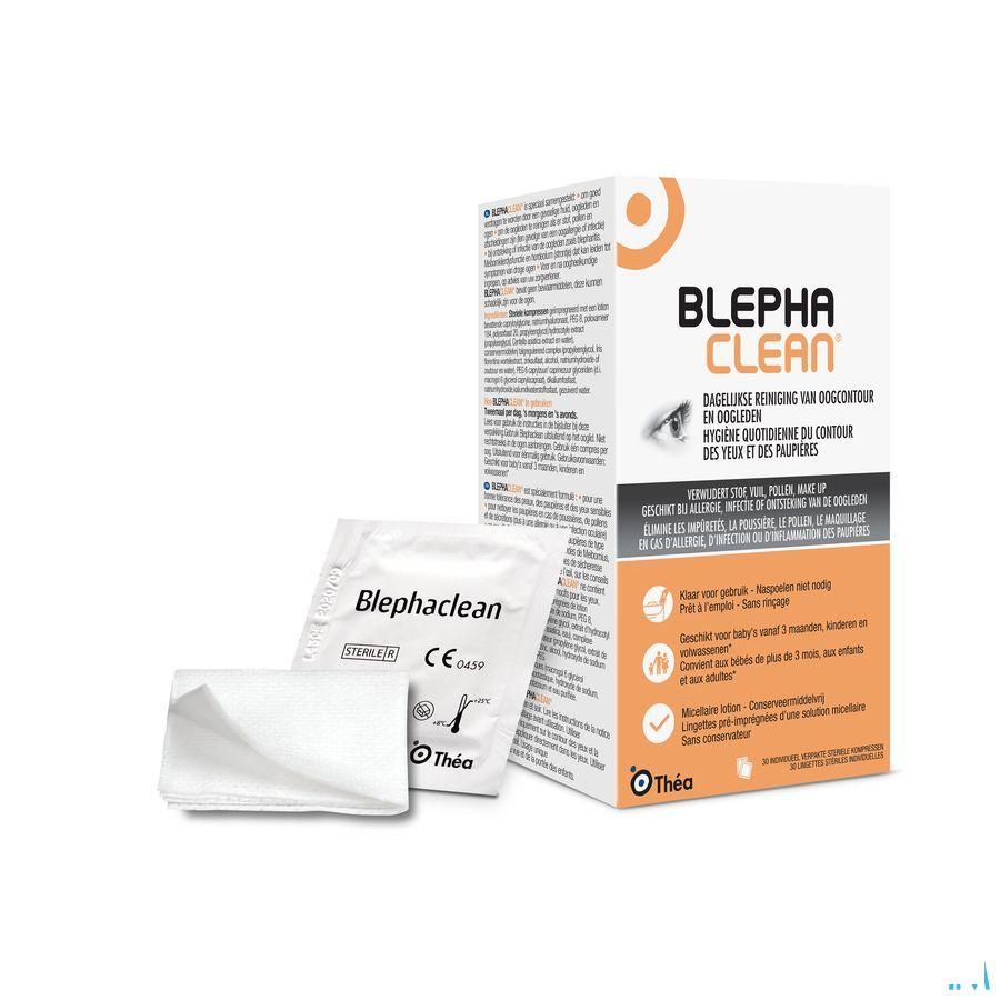 Blephaclean Reinigingsdoekjes Geimpreg.oogleden 30 