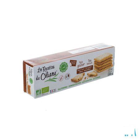Celiane Zandkoekjes Natuur Bio 150 gr 4088  -  Revogan