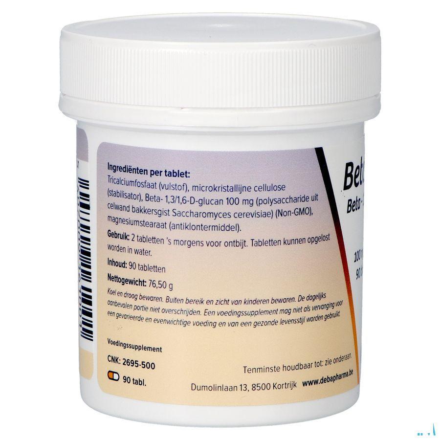 Beta-glucan 100 mg Tabletten 90  -  Deba Pharma