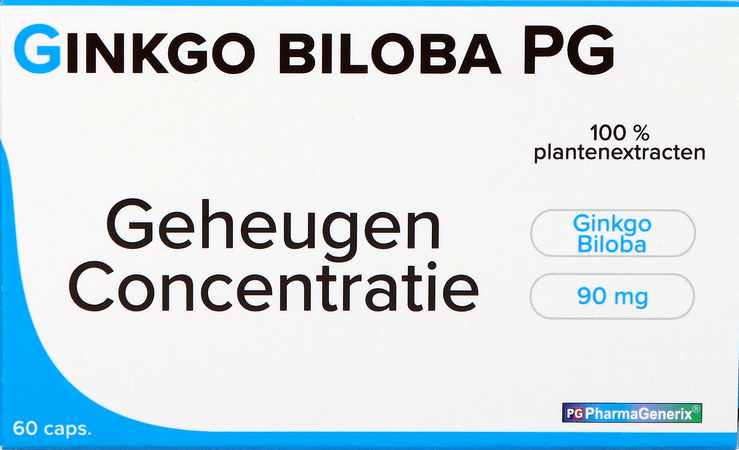 Gingko Biloba Pg Pharmagenerix Capsule 60  -  Superphar