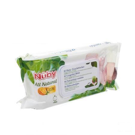 Nuby Nt Lingettes Pour Le Change 80 Lingettes - 0m +   -  New Valmar