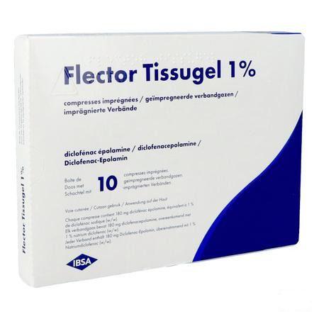 Flector Tissugel Compres Impreg 10